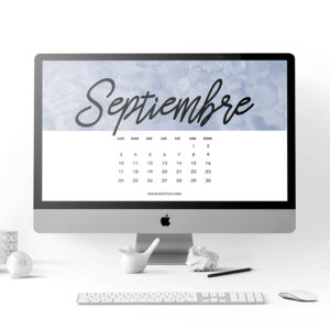 calendario para septiembre